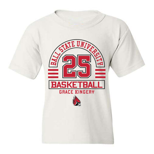  - NCAA Women's Basketball : Grace Kingery - Classic Fashion Shersey Youth T-Shirt-0