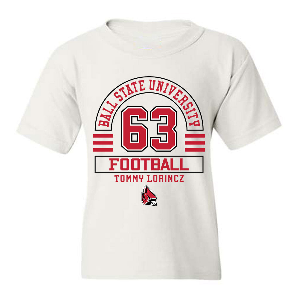 Ball State - NCAA Football : Tommy Lorincz - Youth T-Shirt Classic Fashion Shersey