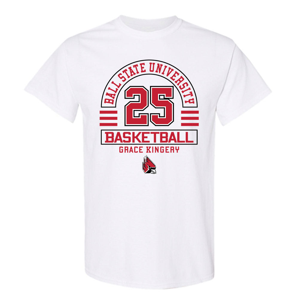  - NCAA Women's Basketball : Grace Kingery - Classic Fashion Shersey T-Shirt-0