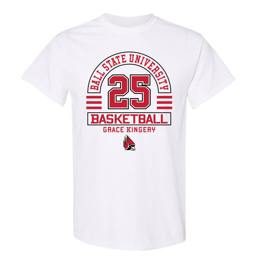  - NCAA Women's Basketball : Grace Kingery - Classic Fashion Shersey T-Shirt-0