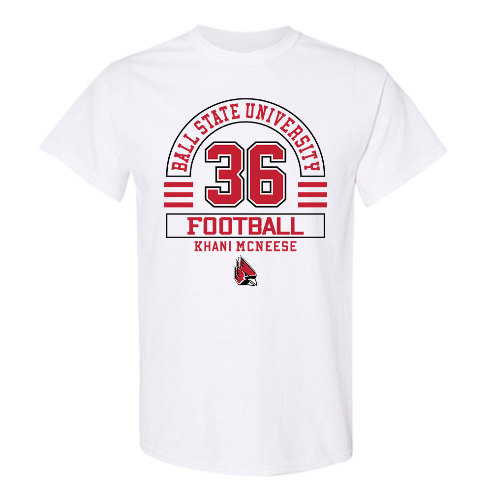 Ball State - NCAA Football : Khani McNeese - T-Shirt Classic Fashion Shersey