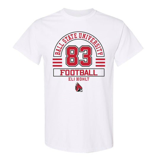 Ball State - NCAA Football : Eli Hohlt - Classic Fashion Shersey T-Shirt-0