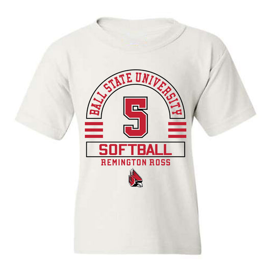 Ball State - NCAA Softball : Remington Ross - Youth T-Shirt Classic Fashion Shersey