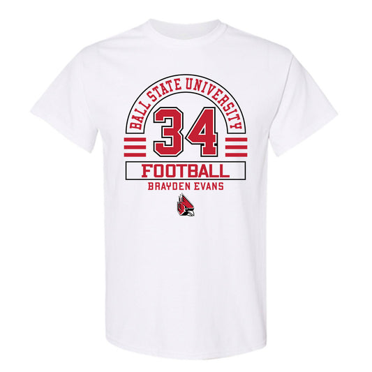 Ball State - NCAA Football : Brayden Evans - T-Shirt Classic Fashion Shersey