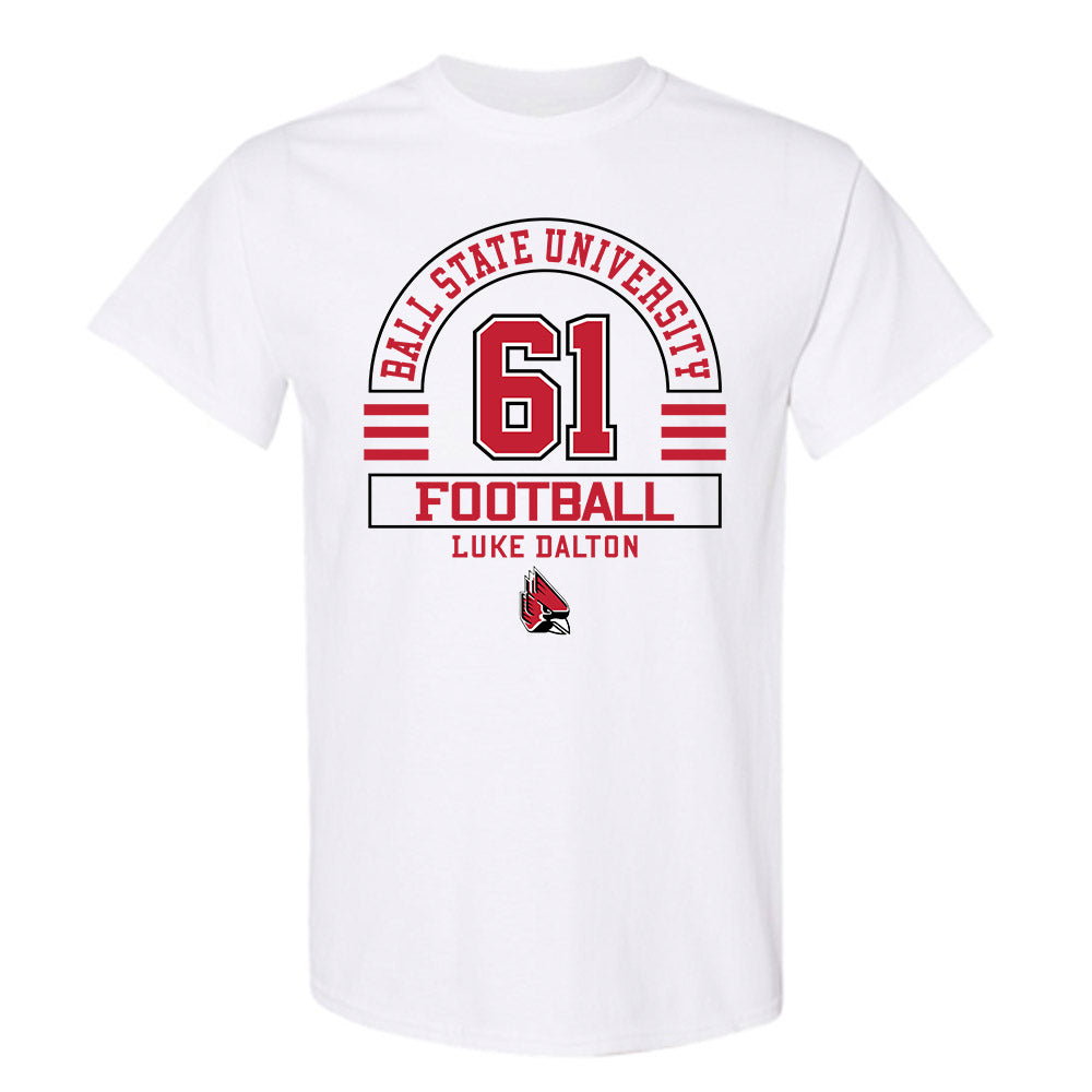 Ball State - NCAA Football : Luke Dalton - Classic Fashion Shersey T-Shirt-0