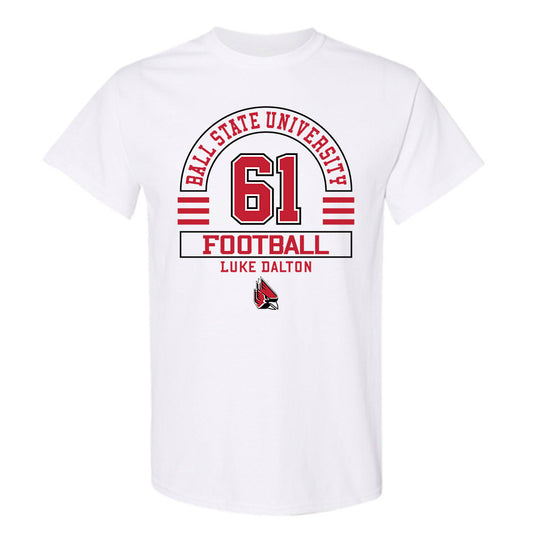 Ball State - NCAA Football : Luke Dalton - Classic Fashion Shersey T-Shirt-0
