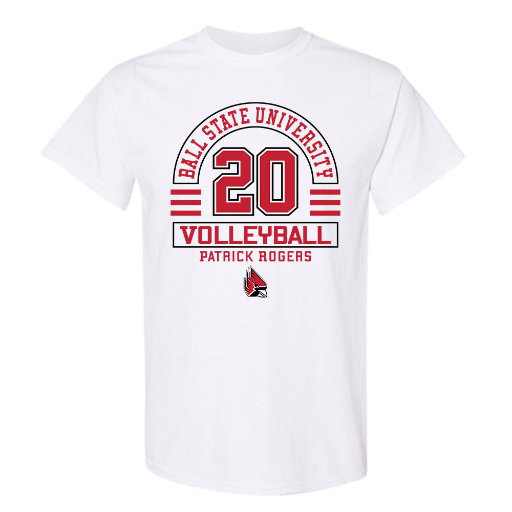 Ball State - NCAA Men's Volleyball : Patrick Rogers - Classic Fashion Shersey T-Shirt-0