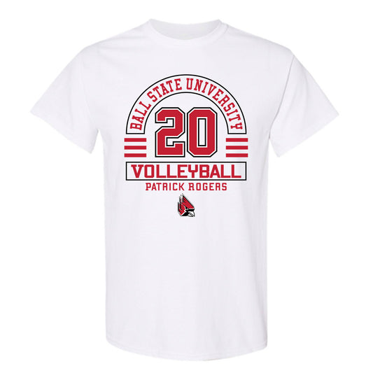 Ball State - NCAA Men's Volleyball : Patrick Rogers - Classic Fashion Shersey T-Shirt-0