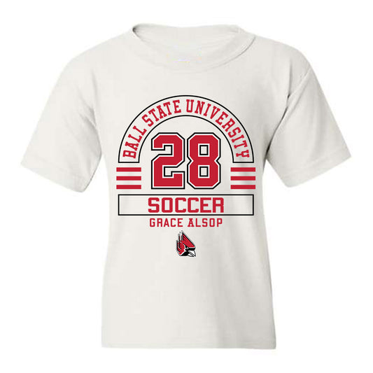 Ball State - NCAA Women's Soccer : Grace Alsop - Youth T-Shirt Classic Fashion Shersey