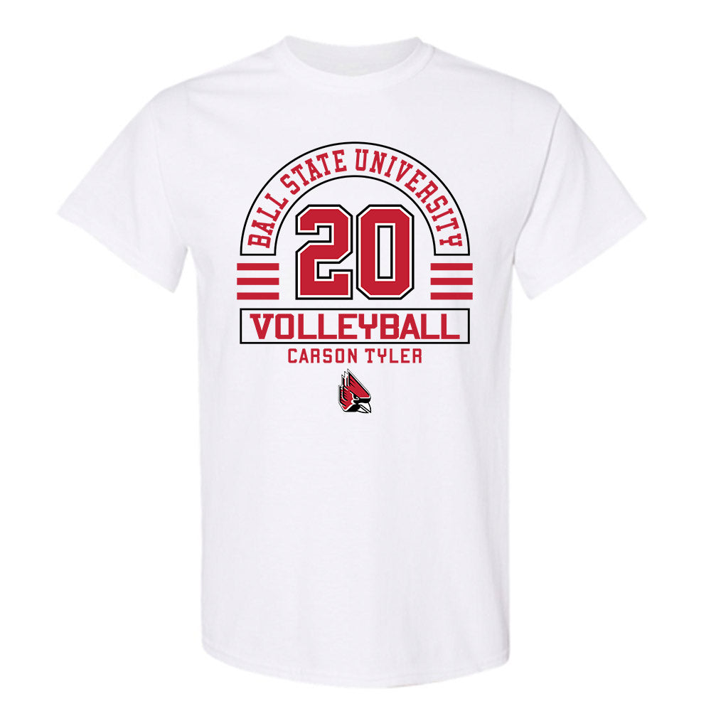 Ball State - NCAA Women's Volleyball : Carson Tyler - Classic Fashion Shersey T-Shirt-0