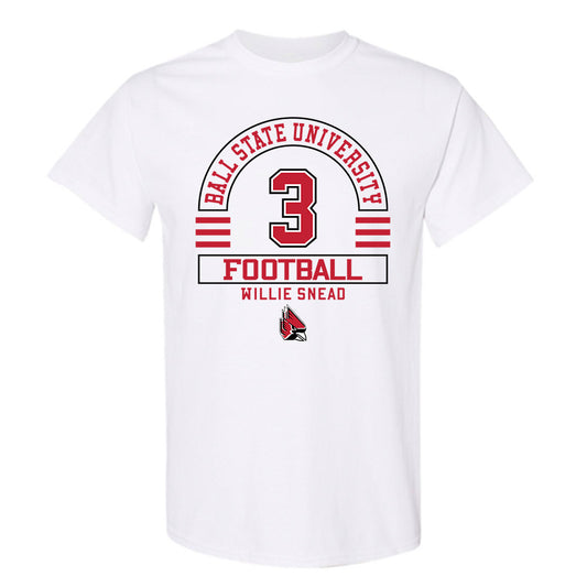 Ball State - NCAA Football : Willie Snead - Classic Fashion Shersey T-Shirt-0