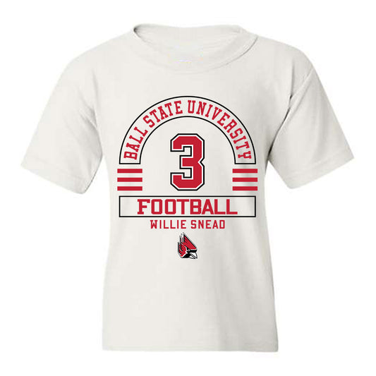 Ball State - NCAA Football : Willie Snead - Classic Fashion Shersey Youth T-Shirt-0