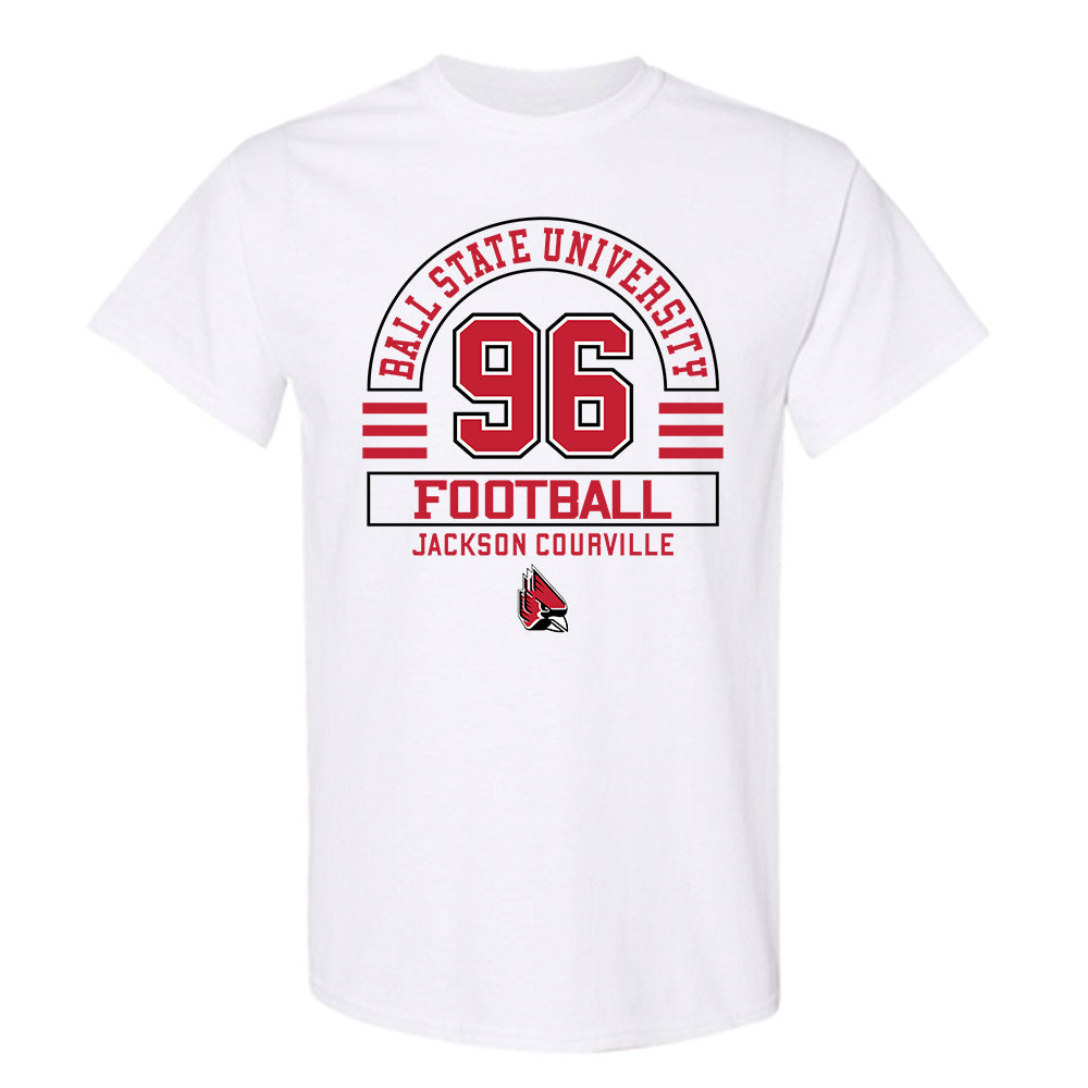 Ball State - NCAA Football : Jackson Courville - T-Shirt Classic Fashion Shersey