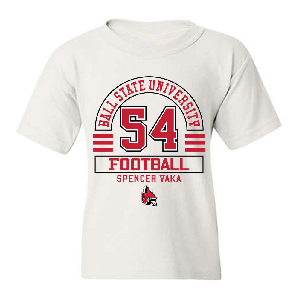 Ball State - NCAA Football : Spencer Vaka - Classic Fashion Shersey Youth T-Shirt-0