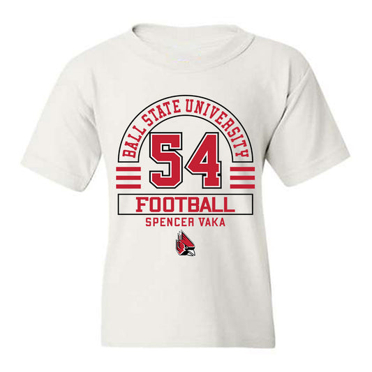 Ball State - NCAA Football : Spencer Vaka - Classic Fashion Shersey Youth T-Shirt-0