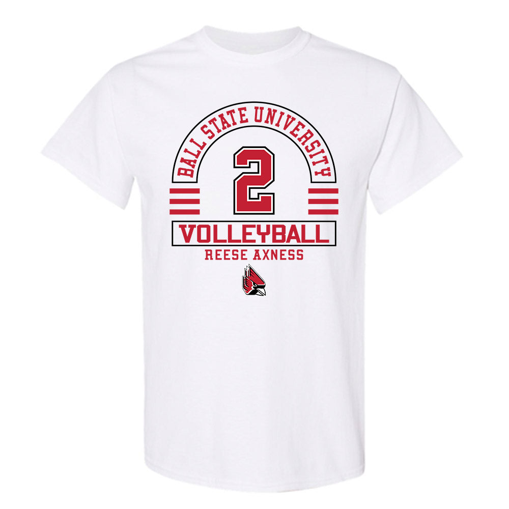 Ball State - NCAA Women's Volleyball : Reese Axness - Classic Fashion Shersey T-Shirt-0