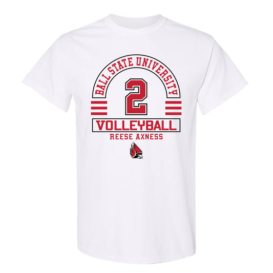 Ball State - NCAA Women's Volleyball : Reese Axness - Classic Fashion Shersey T-Shirt-0