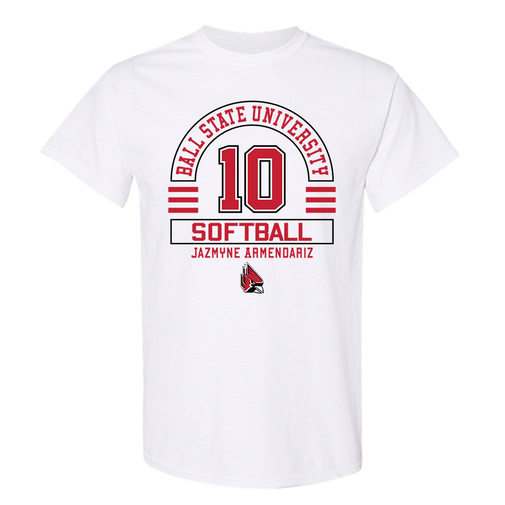 Ball State - NCAA Softball : Jazmyne Armendariz - T-Shirt Classic Fashion Shersey