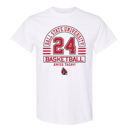 Ball State - NCAA Women's Basketball : Aniss Tagayi - Classic Fashion Shersey T-Shirt-0