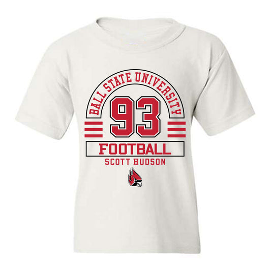 Ball State - NCAA Football : Scott Hudson - Classic Fashion Shersey Youth T-Shirt-0