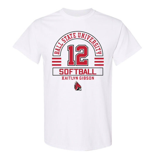  - NCAA Softball : Kaitlyn Gibson - Classic Fashion Shersey T-Shirt-0