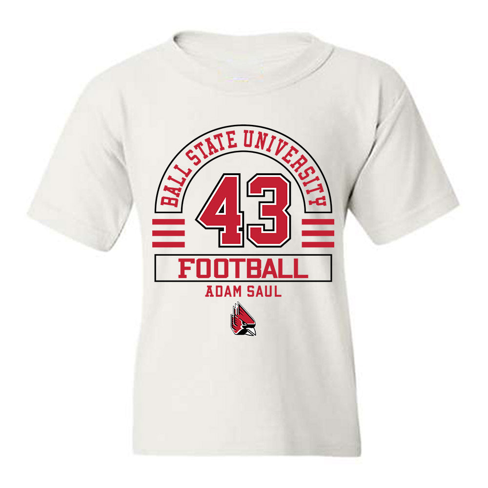Ball State - NCAA Football : Adam Saul - Classic Fashion Shersey Youth T-Shirt-0