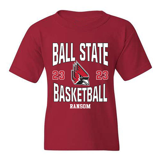 Ball State - NCAA Women's Basketball : Zuri Ransom - Classic Fashion Shersey Youth T-Shirt-0