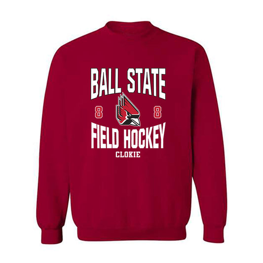 Ball State - NCAA Women's Field Hockey : Grace Clokie - Classic Fashion Shersey Crewneck Sweatshirt-0