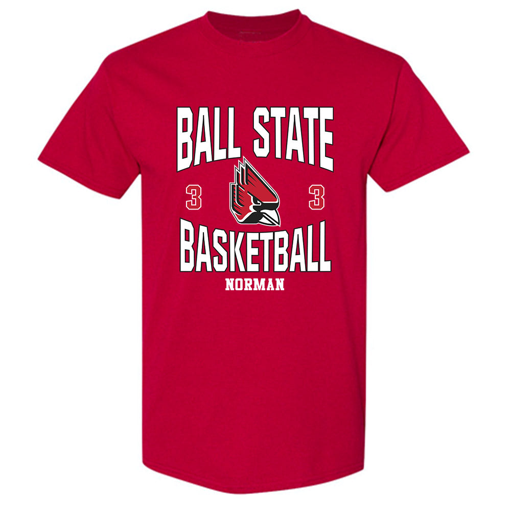 Ball State - NCAA Women's Basketball : Karsyn Norman - Classic Fashion Shersey T-Shirt-0