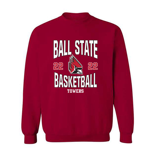 Ball State - NCAA Women's Basketball : Tessa Towers - Classic Fashion Shersey Crewneck Sweatshirt
