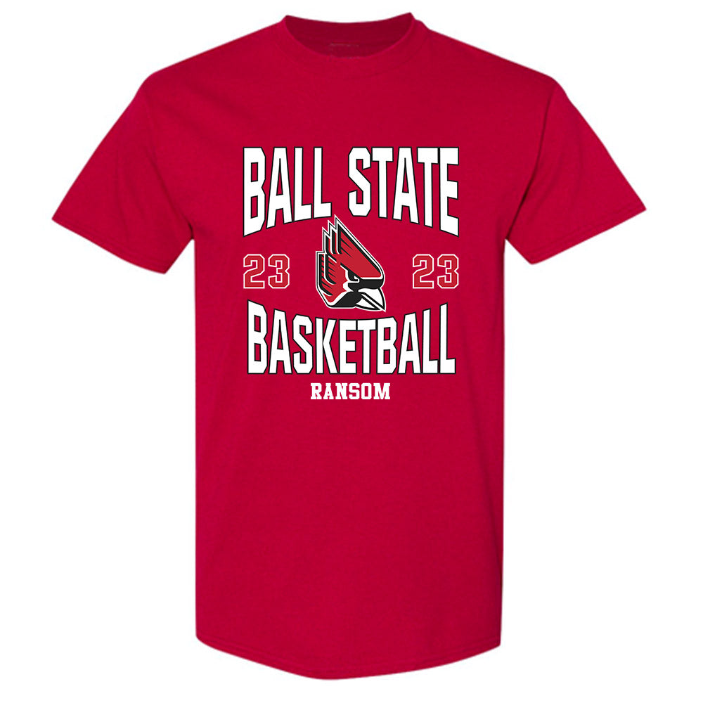 Ball State - NCAA Women's Basketball : Zuri Ransom - Classic Fashion Shersey T-Shirt-0