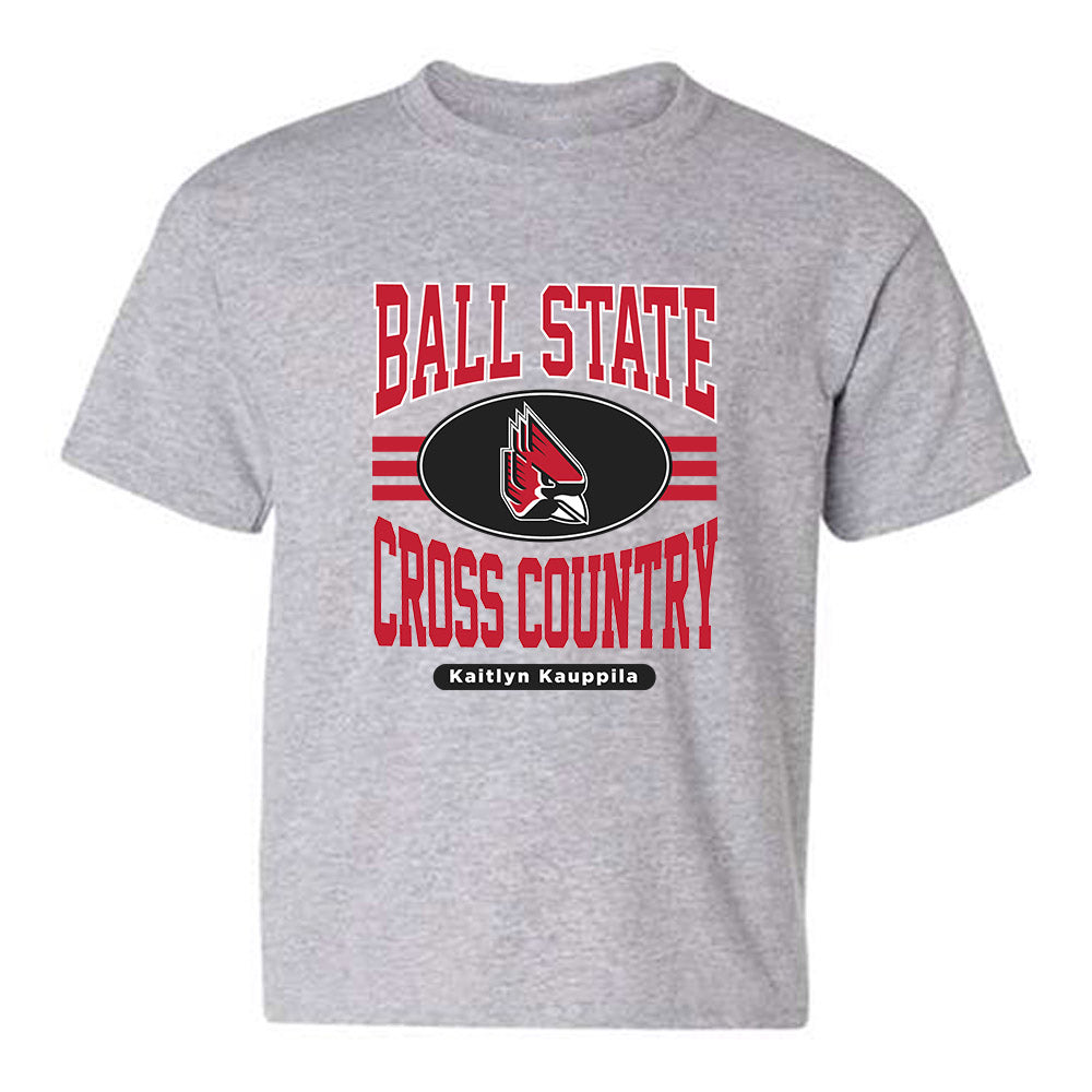 Ball State - NCAA Women's Cross Country : Kaitlyn Kauppila - Classic Fashion Shersey Youth T-Shirt-0