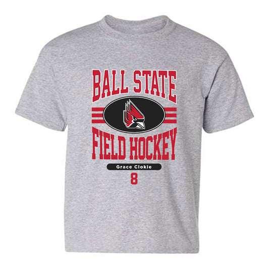 Ball State - NCAA Women's Field Hockey : Grace Clokie - Classic Fashion Shersey Youth T-Shirt-0