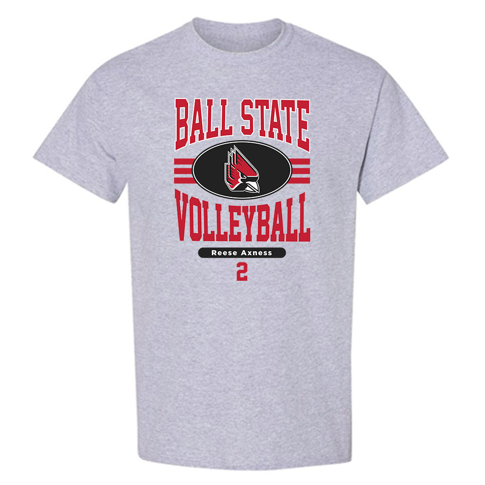 Ball State - NCAA Women's Volleyball : Reese Axness - Classic Fashion Shersey T-Shirt-0