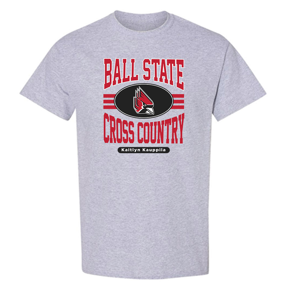 Ball State - NCAA Women's Cross Country : Kaitlyn Kauppila - Classic Fashion Shersey T-Shirt-0