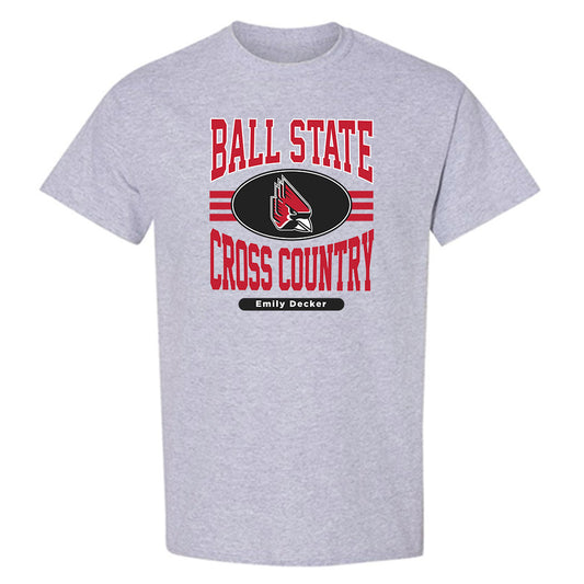 Ball State - NCAA Women's Cross Country : Emily Decker - Classic Fashion Shersey T-Shirt-0
