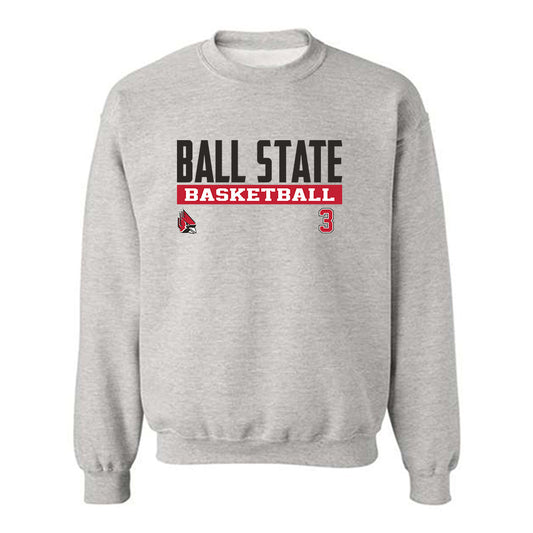 Ball State - NCAA Women's Basketball : Karsyn Norman - Classic Fashion Shersey Crewneck Sweatshirt-0