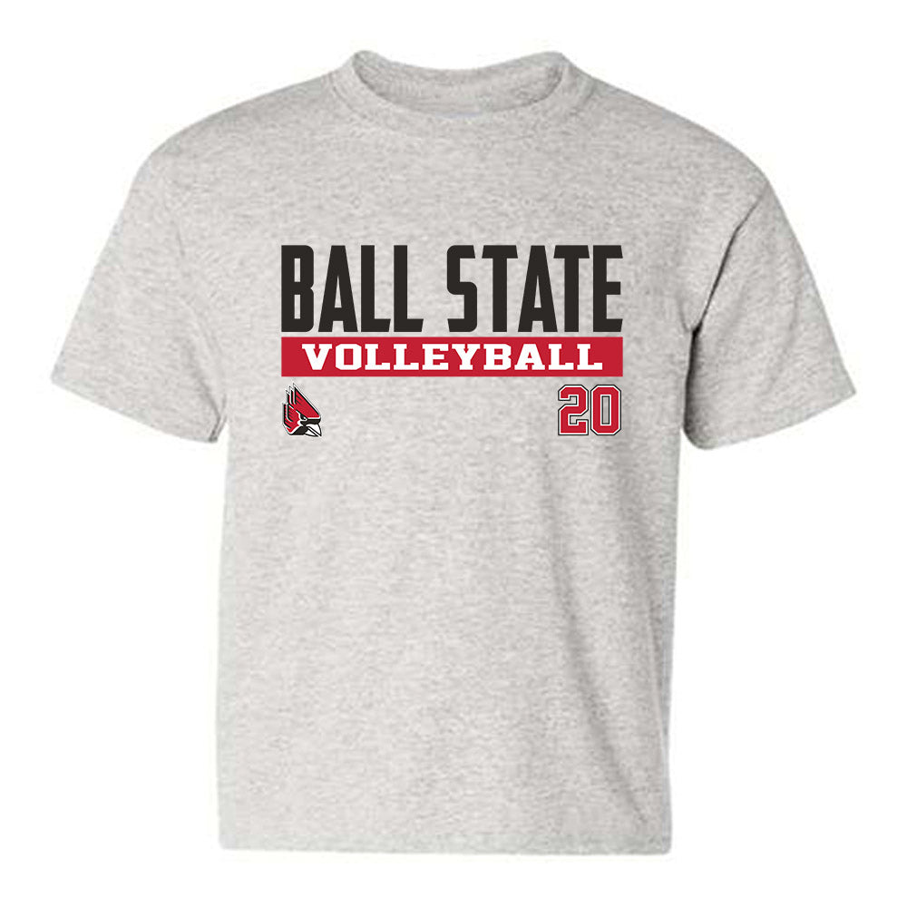 Ball State - NCAA Men's Volleyball : Patrick Rogers - Classic Fashion Shersey Youth T-Shirt-0