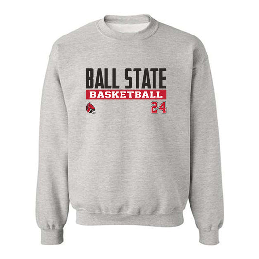 Ball State - NCAA Women's Basketball : Aniss Tagayi - Classic Fashion Shersey Crewneck Sweatshirt-0