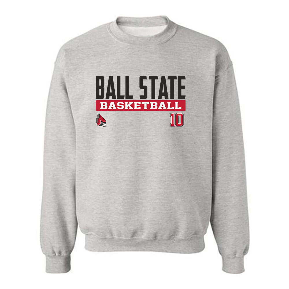 Ball State - NCAA Women's Basketball : Giorgia Gorini - Classic Fashion Shersey Crewneck Sweatshirt-0