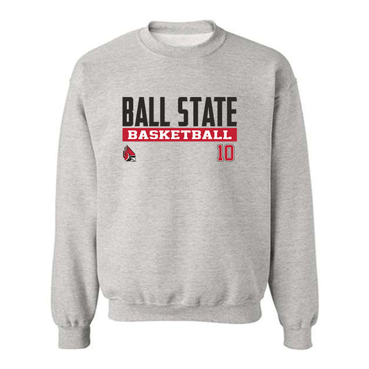 Ball State - NCAA Women's Basketball : Giorgia Gorini - Classic Fashion Shersey Crewneck Sweatshirt-0