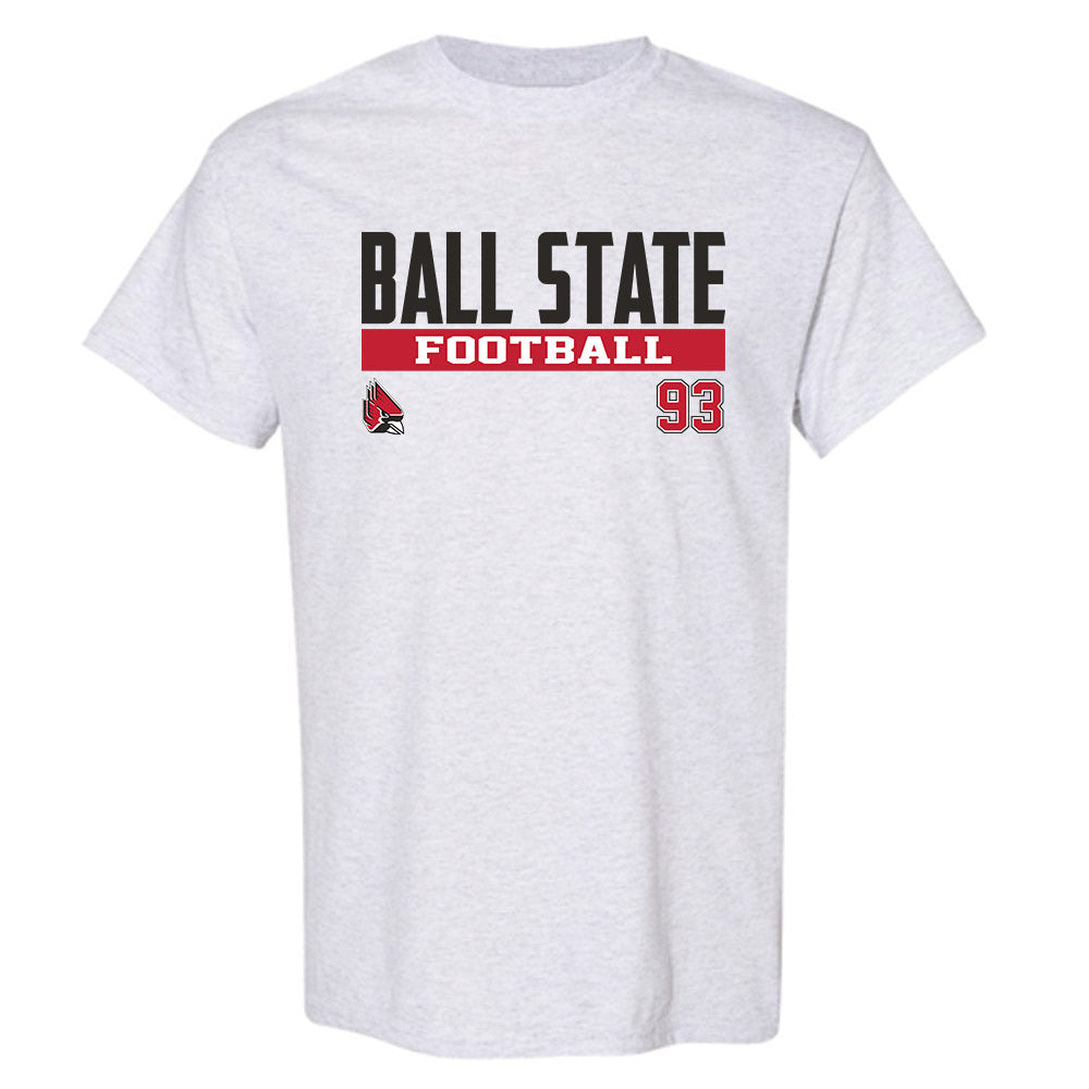 Ball State - NCAA Football : Scott Hudson - Classic Fashion Shersey T-Shirt-0
