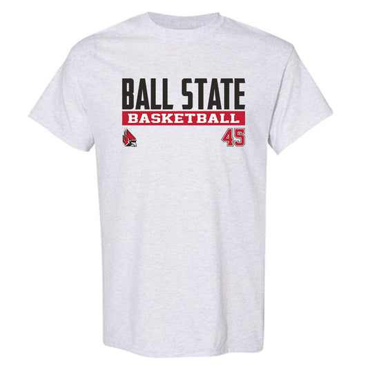 Ball State - NCAA Men's Basketball : Alex Farley - Classic Fashion Shersey T-Shirt-0