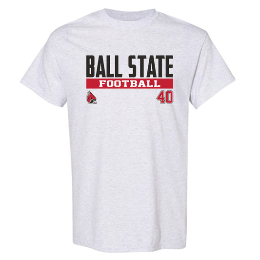 Ball State - NCAA Football : DC Pippin - Classic Fashion Shersey T-Shirt-0