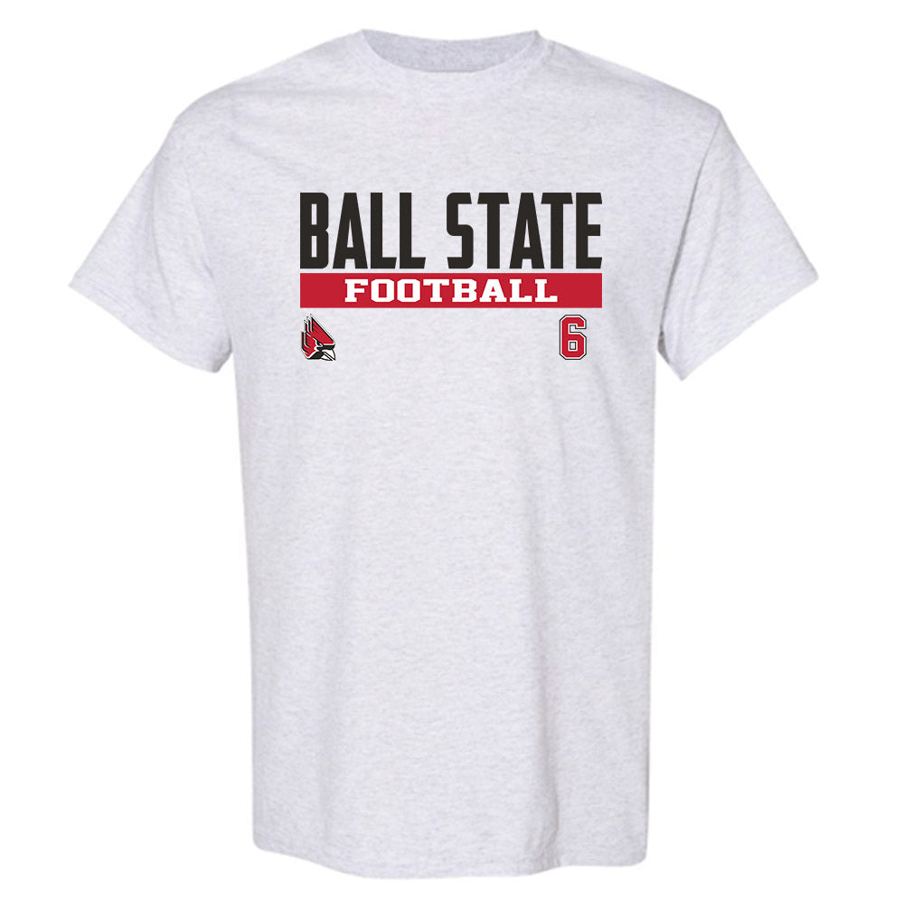 Ball State - NCAA Football : Caden Johnson - Classic Fashion Shersey T-Shirt-0