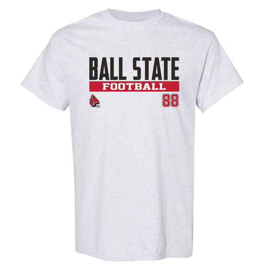 Ball State - NCAA Football : Donovan Hamilton - Classic Fashion Shersey T-Shirt-0