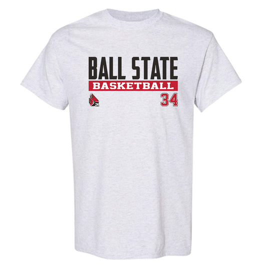 Ball State - NCAA Men's Basketball : Preston Copeland - Classic Fashion Shersey T-Shirt-0