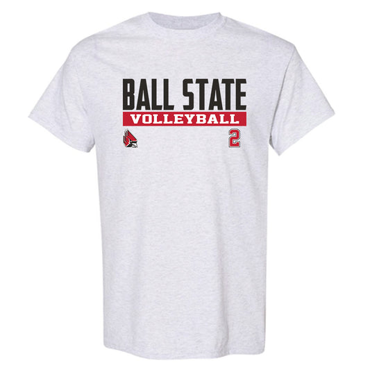 Ball State - NCAA Women's Volleyball : Reese Axness - Classic Fashion Shersey T-Shirt-0