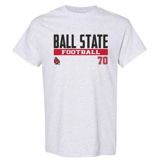 Ball State - NCAA Football : Tristan Cook - Classic Fashion Shersey T-Shirt-0