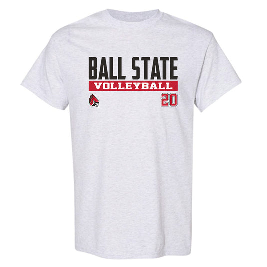 Ball State - NCAA Women's Volleyball : Carson Tyler - Classic Fashion Shersey T-Shirt-0